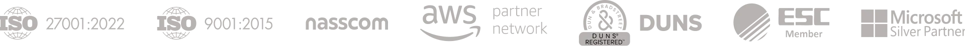 Certifications and partner logos