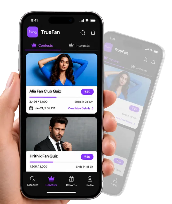 TrueFan App Mockup
