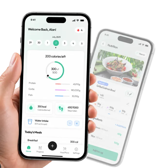 Cal360 App Mockup