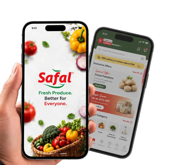 Safal App Mockup